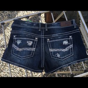BKE jean shorts